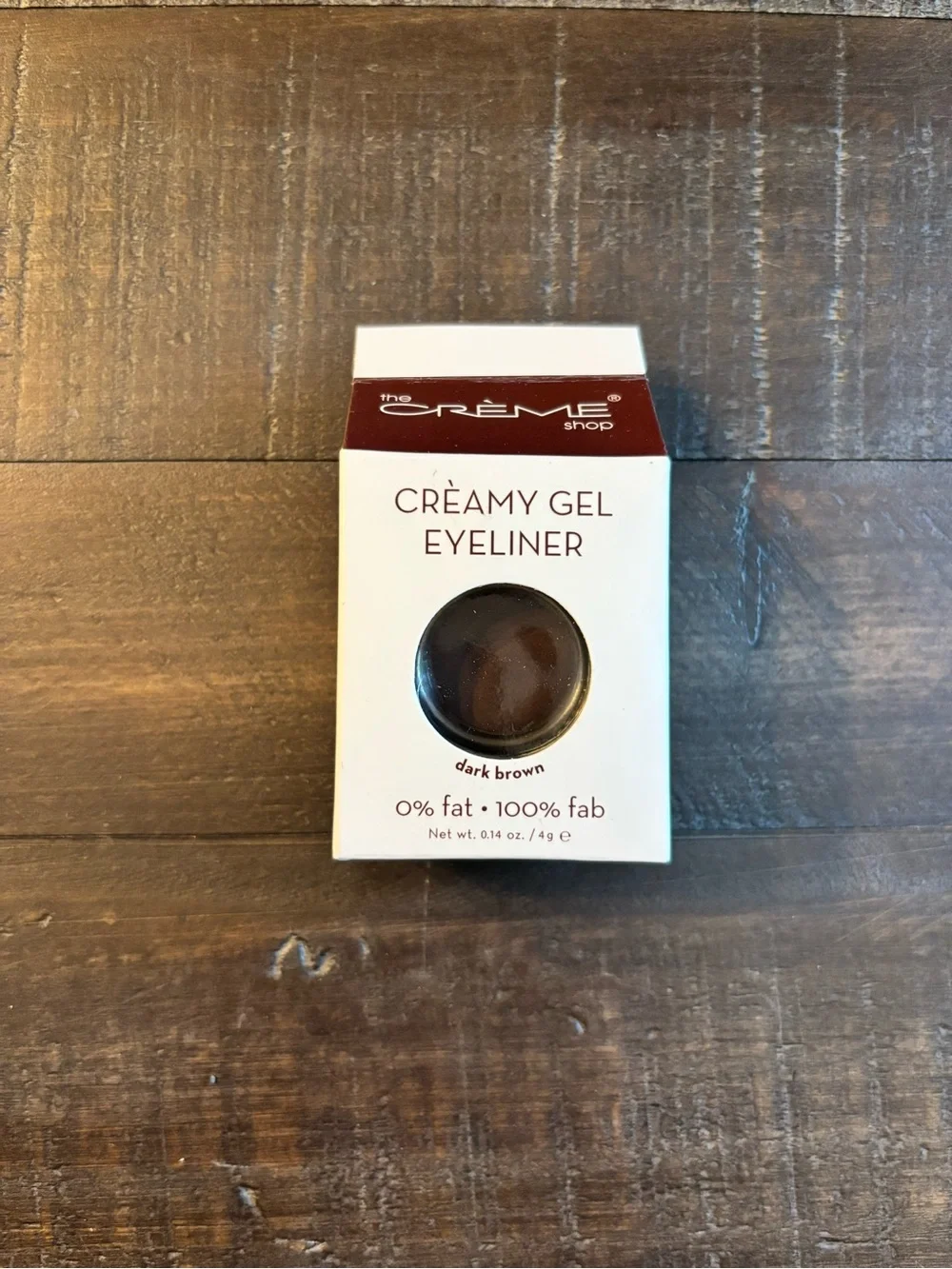 The Crème Shop Creamy Gel Eyeliner - Dark Brown